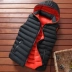 Áo vest cotton không tay áo khoác cotton bên ngoài mặc thanh niên dày cỡ lớn vest vest vai thể thao vest nam thu đông bộ vest nam cho người trung tuổi Áo vest cotton