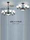 American-Style Living Room Chandelier, Simple and Modern, Elegant Bedroom and Dining Room Ceramic Chandelier, Nordic Creative Lighting, Main Light for the Hall