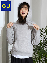 69元包邮 GU 极优 318256 女装连帽卫衣