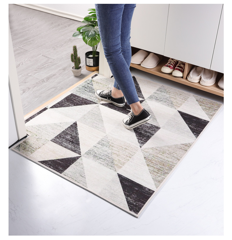 北欧玄关门口入门地垫进门门垫入户门门厅地毯可裁剪好清洗脚垫子详情23
