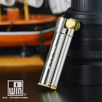 Japan original imported WIN Wie Douglas retro brass stainless steel windproof kerosene personality lighter
