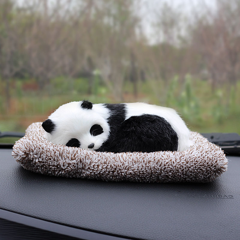 Creative Car Swing Piece Car Accessories Cute Emulation Dog Bamboo Charcoal Bag In-car Accessories Decorative items in addition to formaldehyde Peculiar Smell