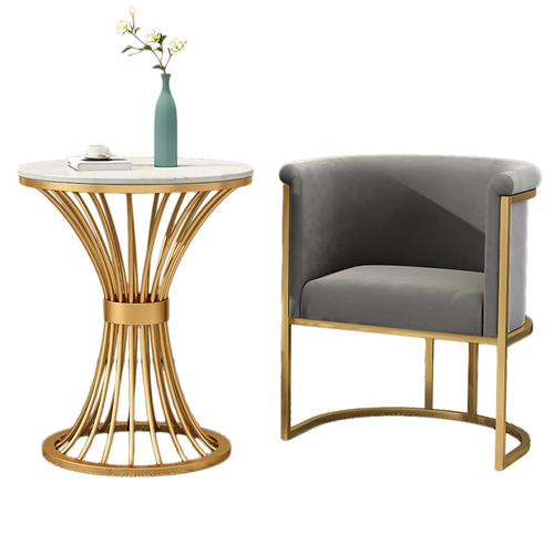 Простая северная железа искусство легкие легкие роскошные сингл -личный диван стул