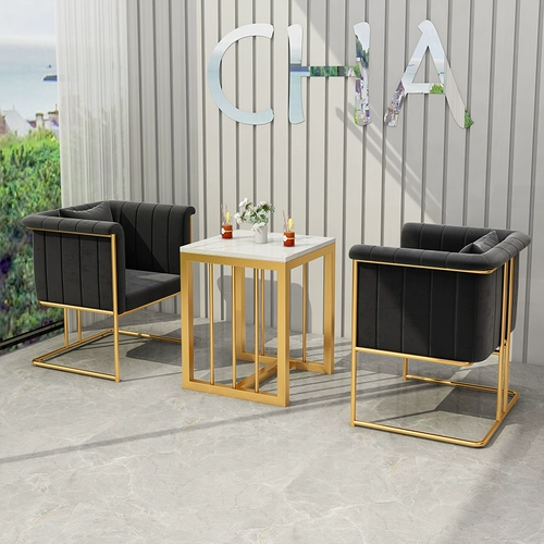 Кофейный диван, шпильки для волос для отдыха, чай с молоком, легкий роскошный стиль, популярно в интернете