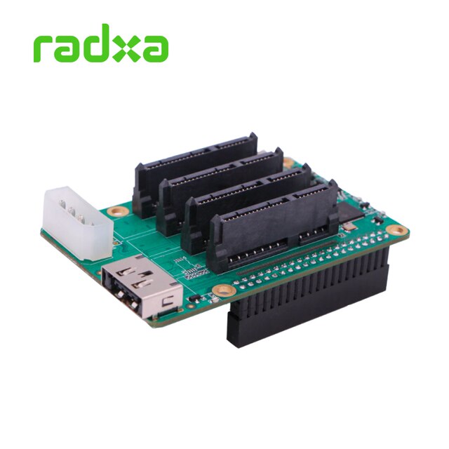 Rock Pi 4 / Rock 5A / Raspberry Pi 5 / Penta Sata Hat Kit
