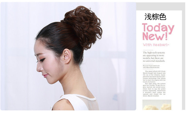 Extension cheveux - Chignon - Ref 249189 Image 19