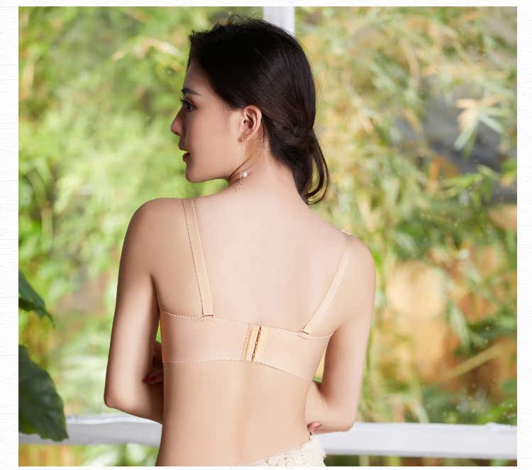 Áo ngực không vành liền mạch một mảnh mùa hè cỡ lớn dày thoải mái thu thập đồ lót điều chỉnh gợi cảm shop đồ lót