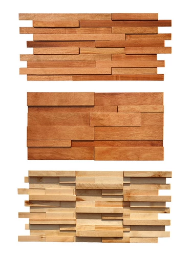 Деревянная тонкая мозаика из натурального дерева