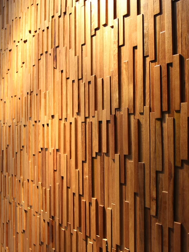 Деревянная тонкая мозаика из натурального дерева