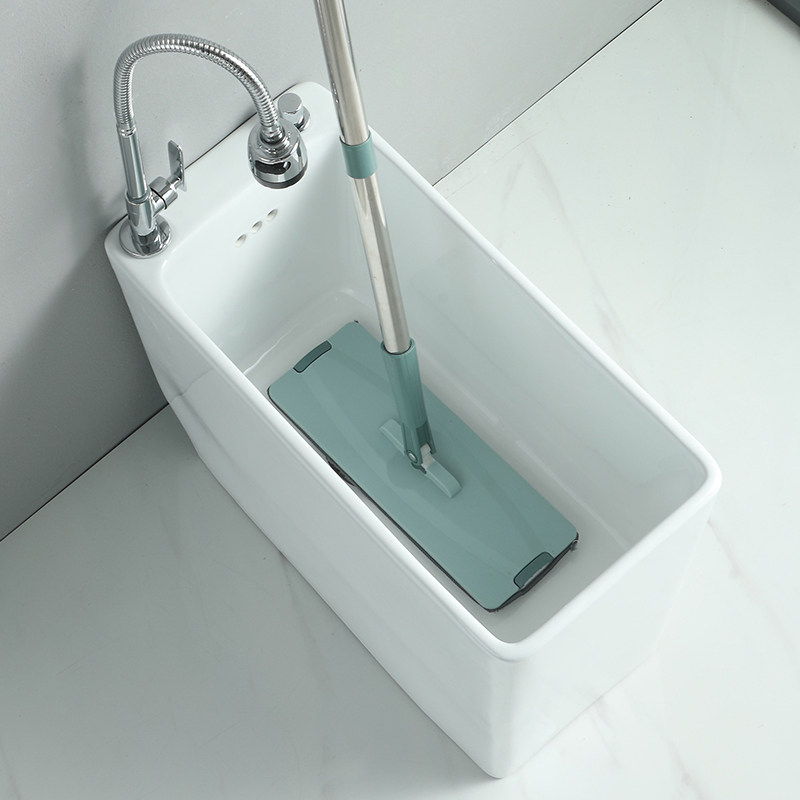 Home flat mop pool small household mini-mop pool balcony pool balcony pool pool pool balcony pool pool pool pool pool pool pool pool pool pool pool erected ceramic mop pool floor