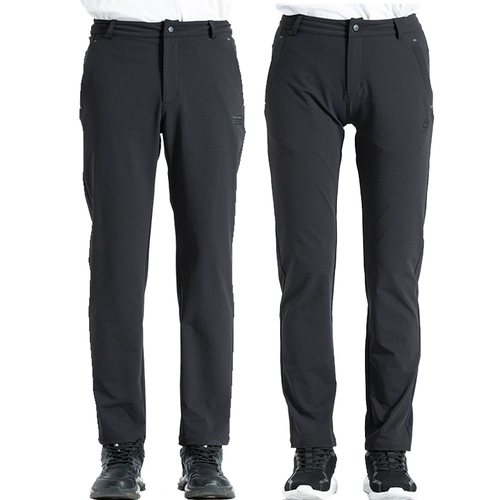 Дорожные демисезонные водонепроницаемые ветрозащитные быстросохнущие дышащие эластичные износостойкие альпинистские штаны подходит для мужчин и женщин подходит для пеших прогулок, свободный крой