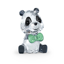 (520 gifts) Swarovski BABY ANIMALS Panda PLUSHY ornaments collection