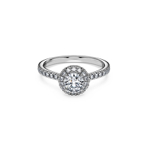 Swarovski Eternity 18K gold bezel-set round diamond diamond necklace pendant niche gift for girlfriend