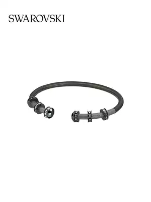 Swarovski MY HERO makes love open, golden cudgel couple bracelet gift