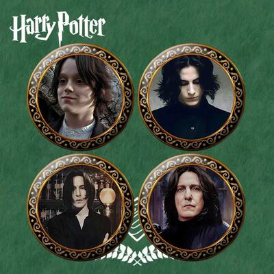 Harry Potter collaboration Snape Half-blood Prince movie character peripheral badges student schoolbag pendants