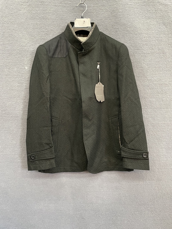 Aijia Spring and Autumn Style 165/84A Cashmere Parka Jacket Number E138