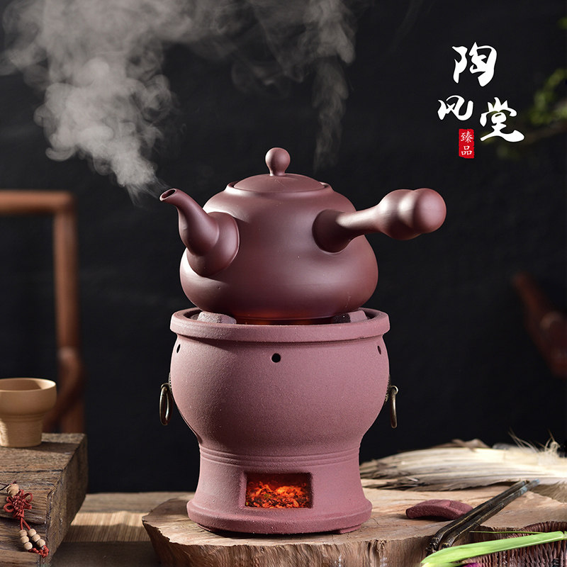 🔥🔥🔥碳炉控火大师!手工红泥炉围炉煮茶神器,温暖你的每一个冬日☕️🔥🔥🔥-茶道/零配-淘宝好物网