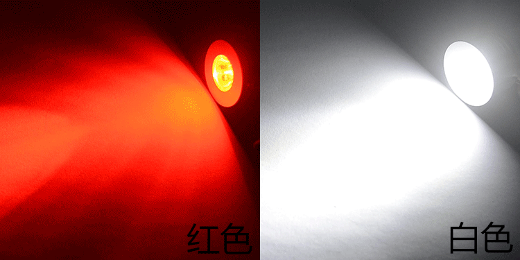 Ắc quy xe điện LED siêu sáng nhỏ đốm sáng đèn phanh nhấp nháy 12V 48V 60v đèn cảnh báo - Đèn xe máy đèn led h4 cho xe máy