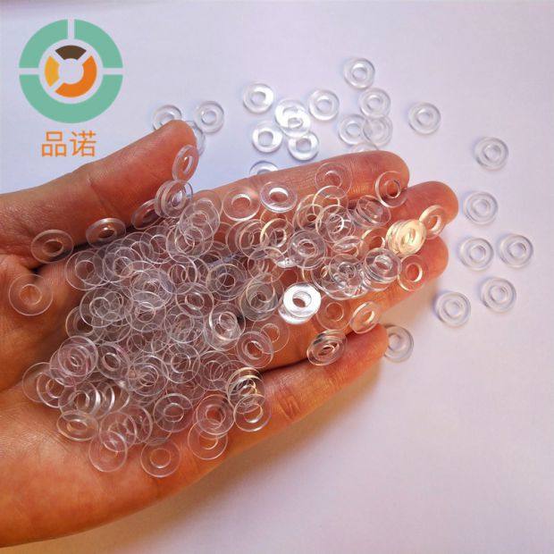 PET transparent spacer pvc insulated plastic screw gasket plastic plus hardflat cushion M3 * 6 * 3 0 0  5 1