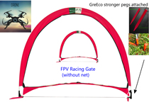 Leakage 3 5 fold Drone obstacle door crossing machine arch gantry track door FPV racing gate