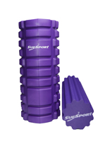 Qing tail goods leak 2-piece Foam Roller Massage Foam shaft yoga column Massage 2 in 1 set