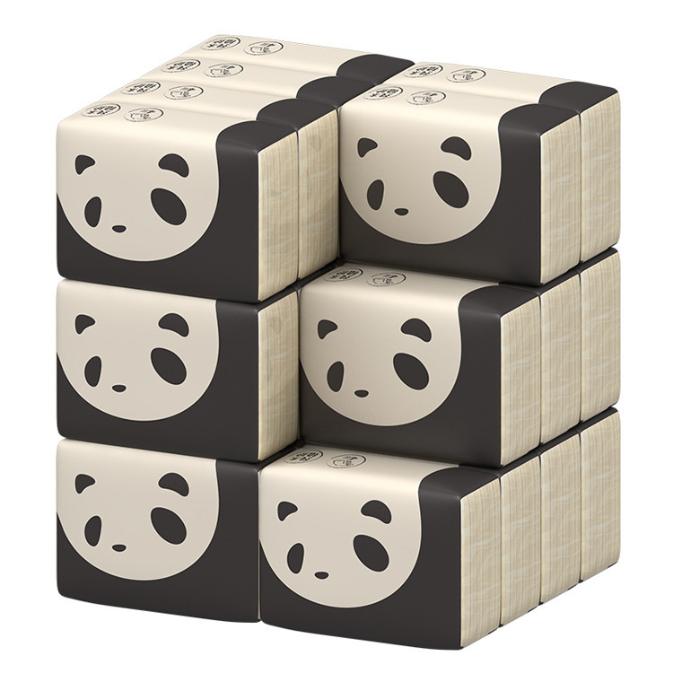 Plant care new other unscented breeze natural color extractable toilet paper 10 lift paper towels household 4 layers thickened bamboo pulp napkins