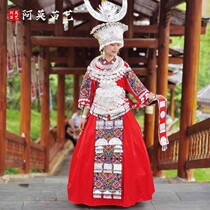 Aying Miao Yi 2021 Miao Tujia Xiangxi performance costume minority dance costume Miao stage costume