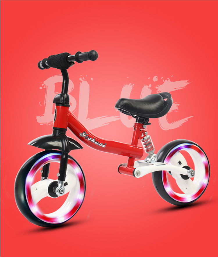 xe điện thăng bằng 1 bánh Trẻ em cân bằng xe trượt xe bé không có bàn đạp xe đạp trẻ em 1-3-6 tuổi hấp thụ sốc yo-yo - Smart Scooter giá bán xe thăng bằng