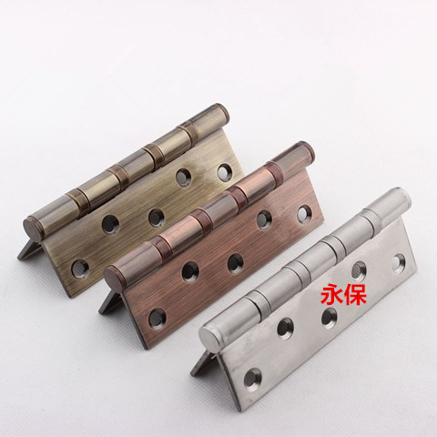 Hinge 5 inch 3mm stainless steel hinges flat open hinge one price