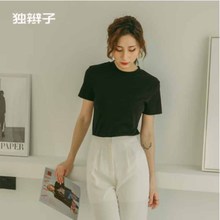 【独辫子】2020夏季新款韩版t恤女