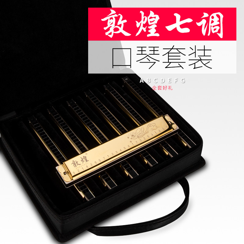 Shanghai Card Dunhuang harmonies 24 holes comeback 12 Tune Suits Superior Adult Beginners Professional Playing Class