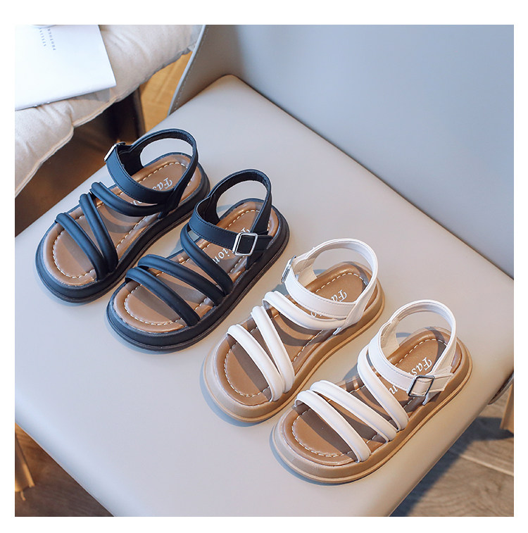 Children's Sandals 2026 Summer New Style Princess Shoes Soft-Soled Beach Sandals for Older Kidsren and Kidsren's Non-Slip Sandals for Girls — 1
