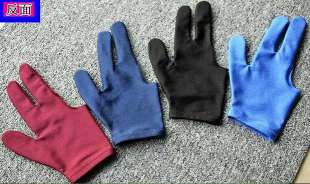 Hàn Quốc nhập khẩu găng tay bi-a iBS găng tay ba ngón để chơi găng tay bi-a Túi 3 ngón đề cập đến không rò rỉ liên quan đến găng tay bi-a
