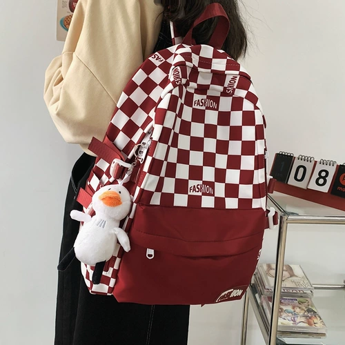 Сумка через плечо, универсальный школьный рюкзак, для средней школы, подходит для студента