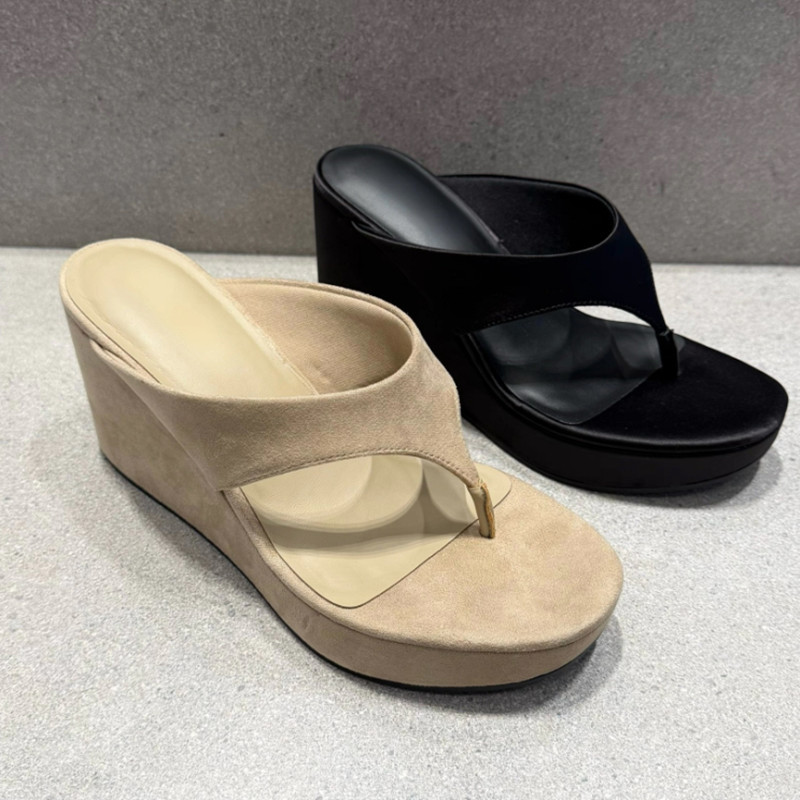 Chodes&Kaiwh2026 Spring New Women's Shoes 80360158 Fashionable Wedge Flip-Flops High-Heeled Sandals Chodes&Kaiwh2026 Spring New Women's Shoes 80360158 Fashionable Wedge Flip-Flops High-Heeled Sandals