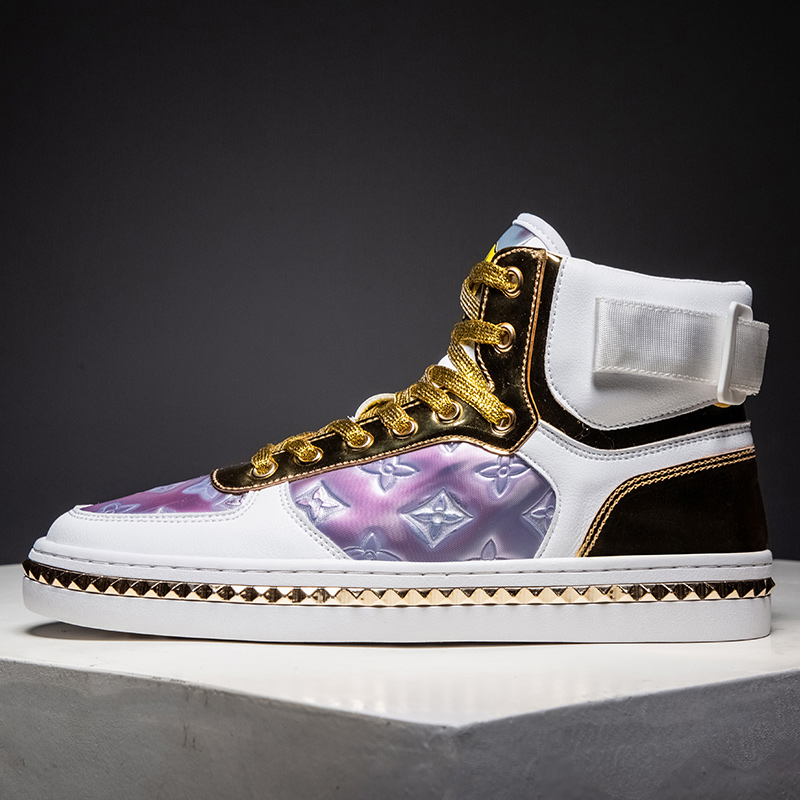 (YUEYE) European station light luxury high-end men's leather shoes high-end Martin boots