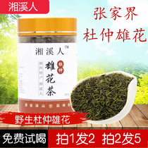 Zhangjiajie Wild Eucommia Xionghua Xiangxi People Premium Eucommia Xionghua Tea Stamens Men and women health Eucommia tea