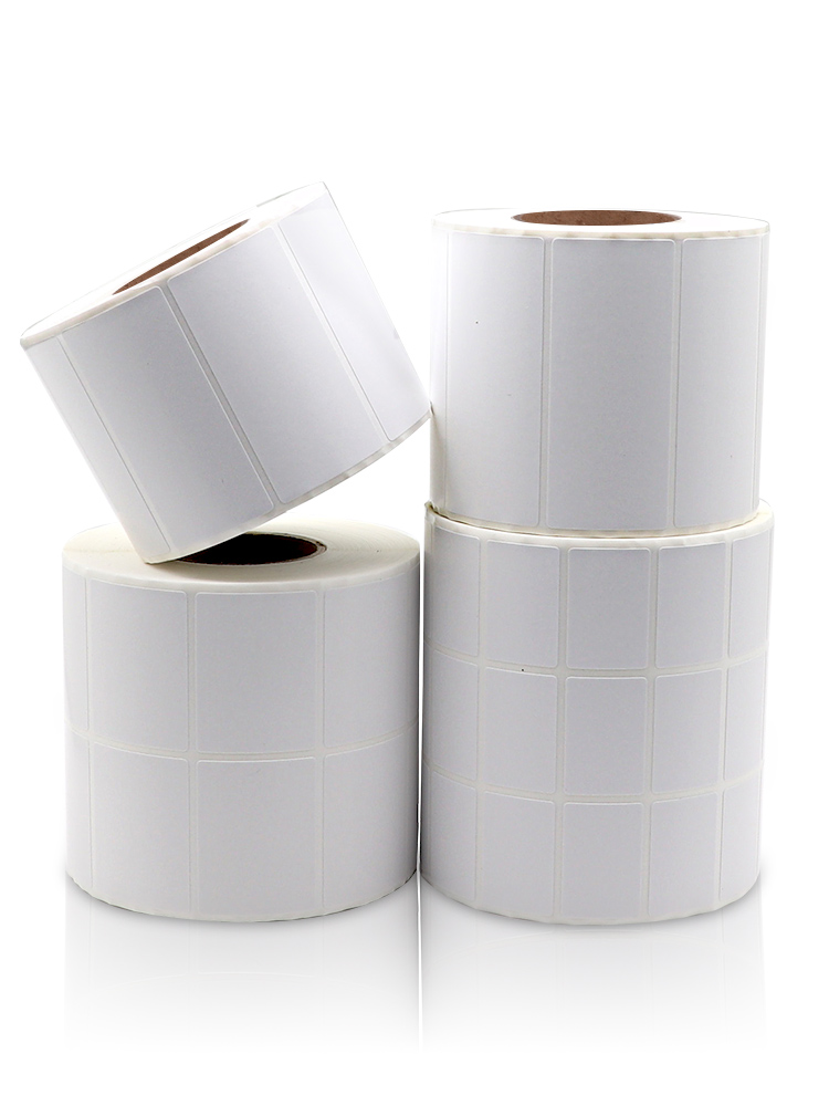 Copper plate label paper 100*50 30 40 60 70 80 150 barcode paper copper plate self-adhesive printing sticker