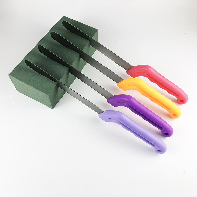 Flower Clay Knife Flowers Mud Dry Flower Mud Flower Arrangement Mud Special Knife Flower Shop Supplies Fruit Cake Knife Bag Flower Cutting Tools