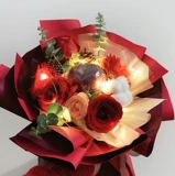 Медная упаковка, подарочная коробка, аксессуар, лампа, цветочный магазин, «сделай сам»