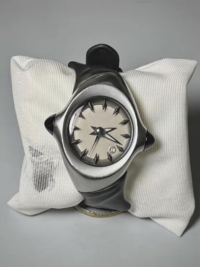 Authentic Kiosk Special-Shaped Watch, Non-Oakley Style, European and American Watch, Rare ins Same Model, Niche Gift for Men