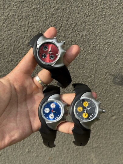 Genuine Kiosk Special-Shaped Watch Non-Oak Style Three-Eye Crush European and American Rare ins Niche Gifts for Boys