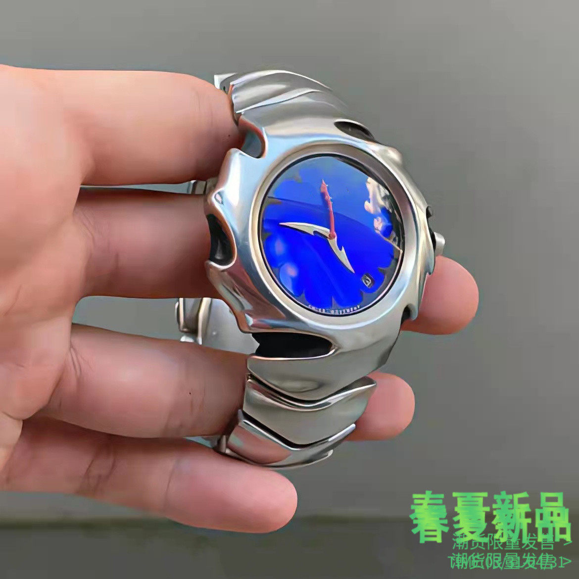 Medieval Seanjan Original oakley Wind Swiss watches Men's fashion Chains Brands Senior Ins small crowdsourced design