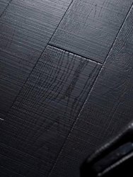 1.9m Retro Dark Black Oak Pure Three-Layer Full Birch Multi-Layer Oversized Floor Lock Floor Heating Home Enf Grade