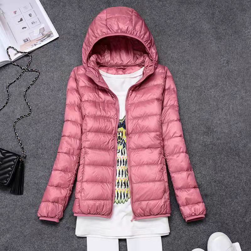 New Lightweight down Cotton Jacket, Large Size Women's Hooded Casual Warm Vest, Fashionable Style for Both Inner and Outer Wear New Lightweight down Cotton Jacket, Large Size Women's Hooded Casual Warm Vest, Fashionable Style for Both Inner and Outer Wear