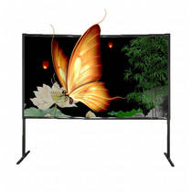 Fast folding screen 100 inch screen Projection screen Bracket screen Fast folding screen Outdoor movie screen