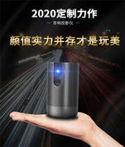 A5 Full HD 1080P projector Mini mini home projector Bedroom KTV Business trip without screen TV
