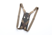 Ho Kee Hong Kong style original homemade vintage retro strap mens wild Y-type three-clip elastic strap unisex