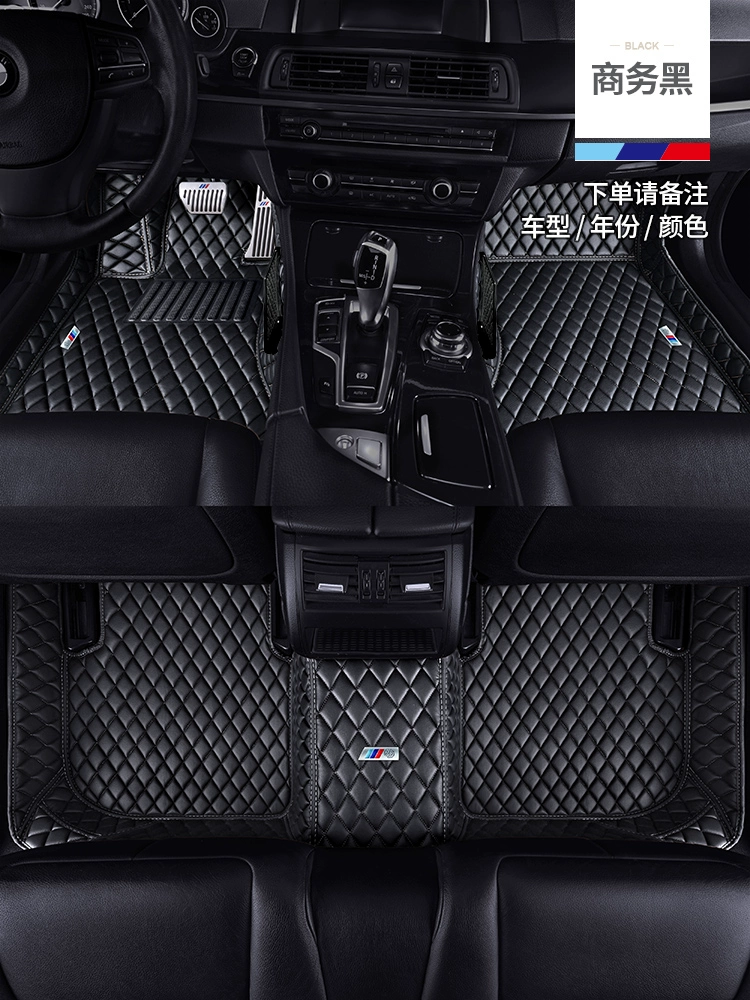 BMW 5 Series 3 Series 7 Series 530li 525li 320li x1 x3 x5 được bao quanh hoàn toàn thảm sàn da một lớp thảm nhựa trải sàn ô tô 