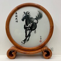 Su embroidery pure hand embroidery Taiwan screen boutique embroidery ornaments double-sided embroidery finished high-end gifts Chinese style decorations